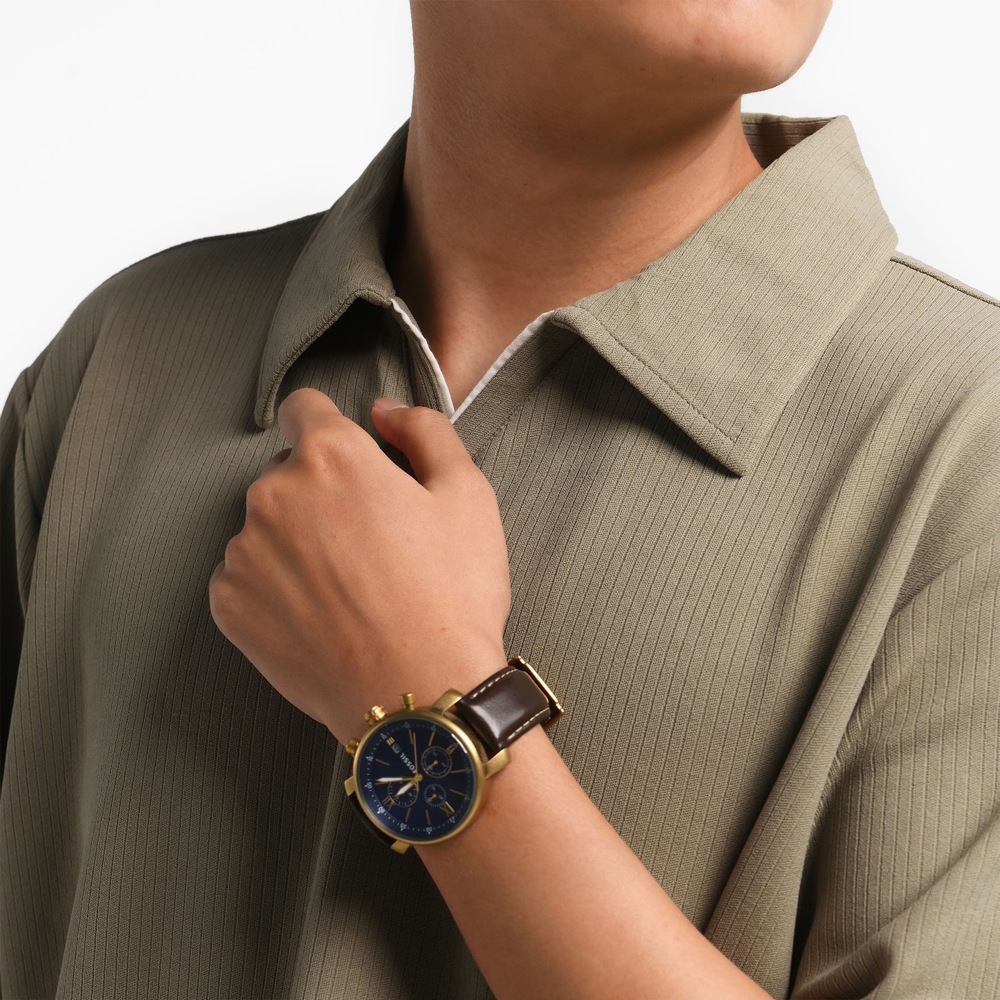 ORCA Polo Praktis Orion Classic Open Polo, Sage Green
