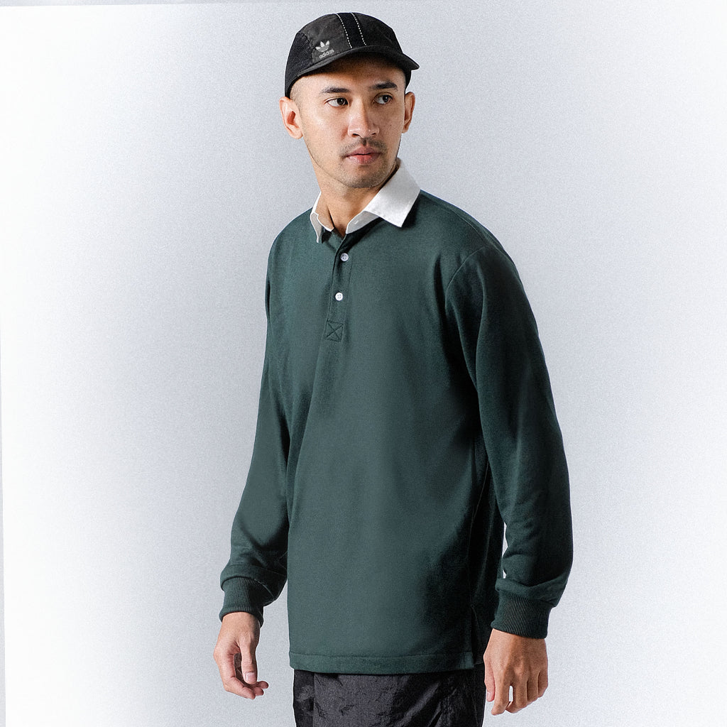 Rugby Polo Shirt Green