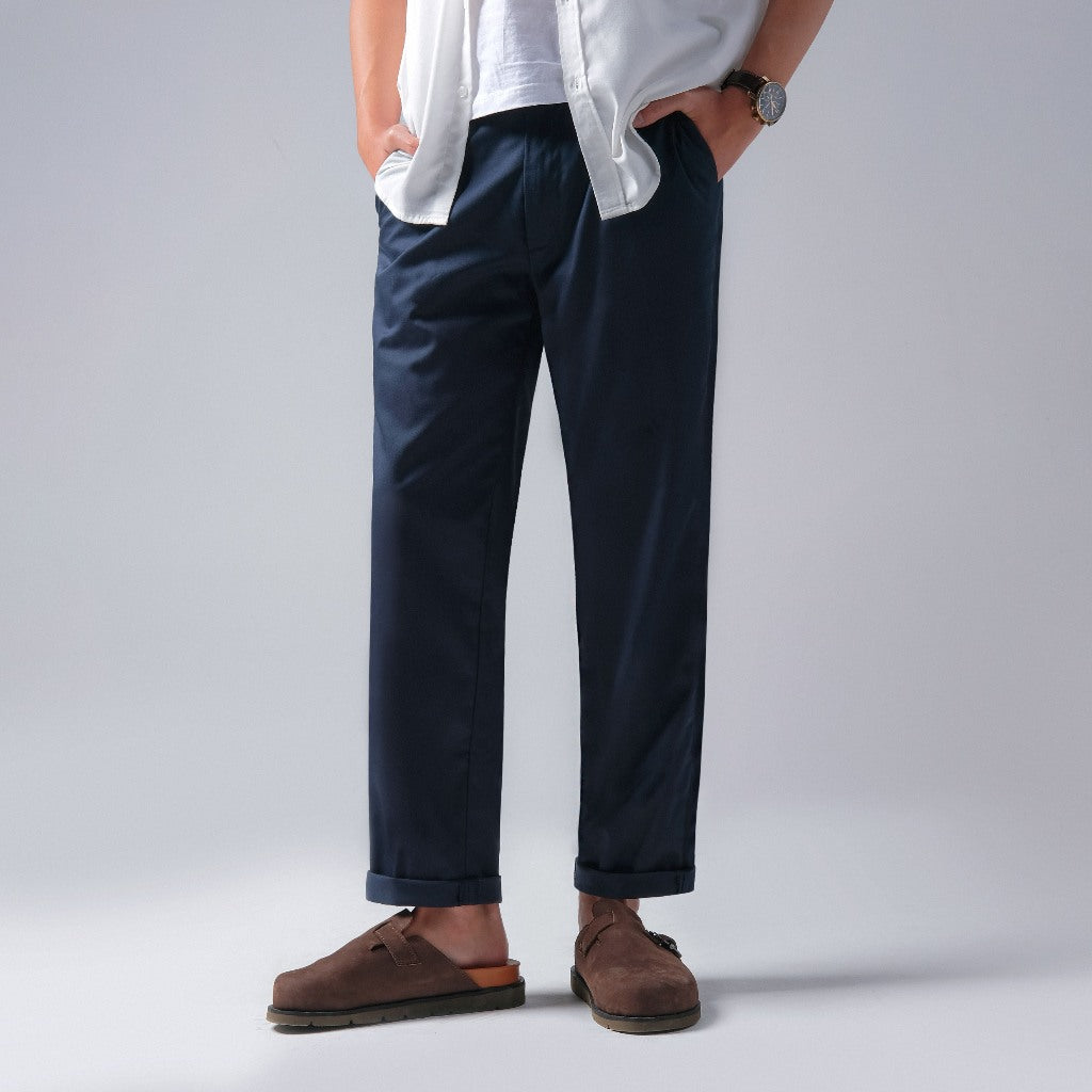 Grandeur Regular Long Pants, Navy