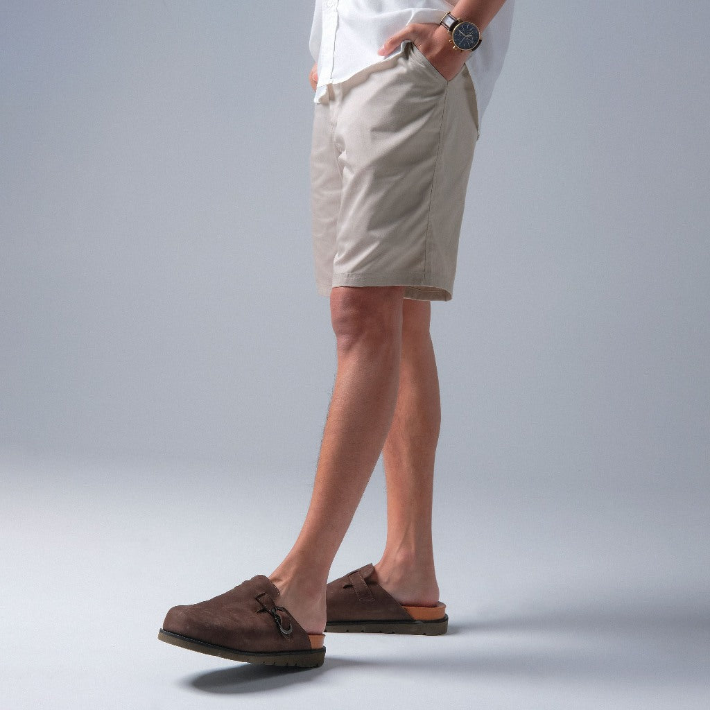 Opulent Regular Short Pants, Beige