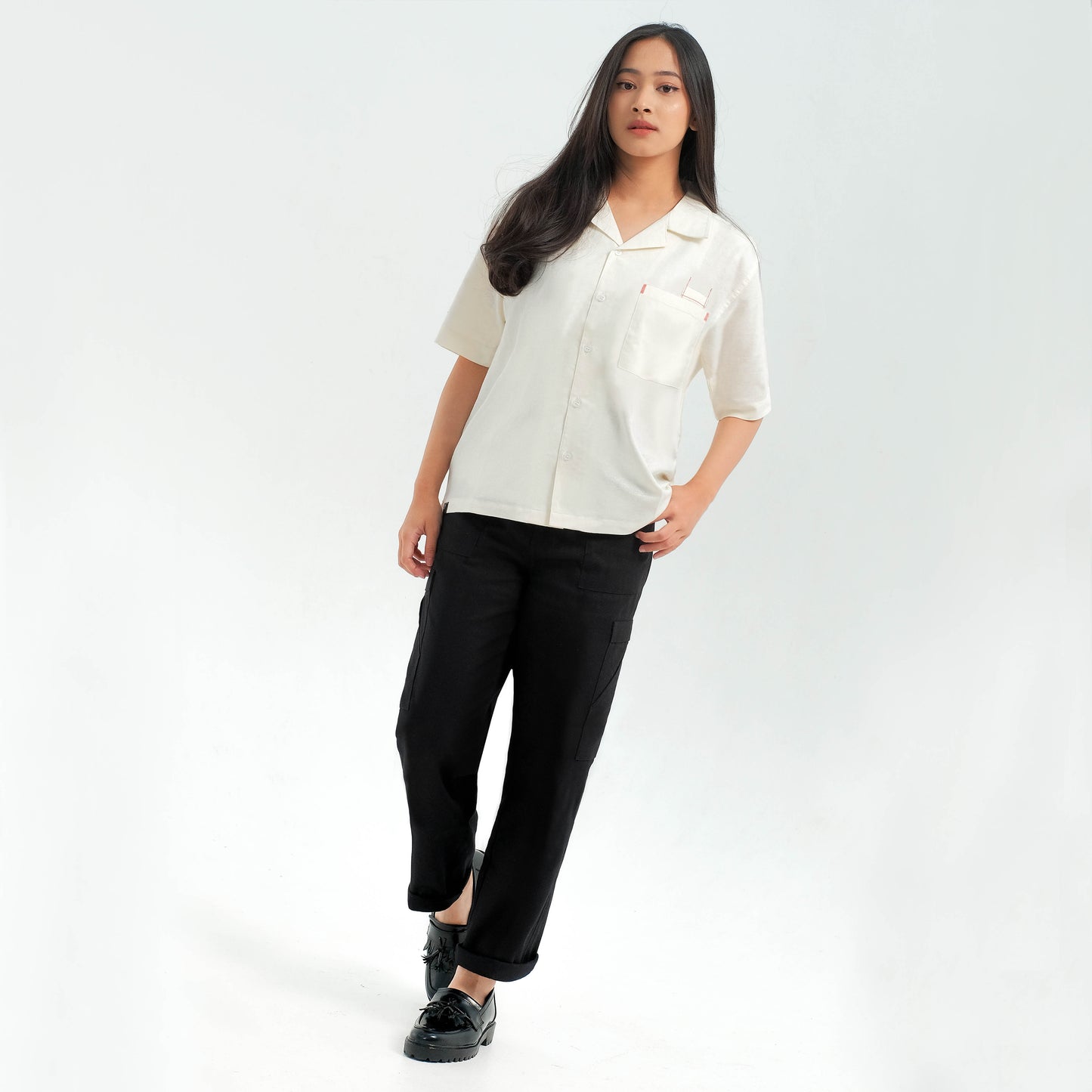 Quad Utility Trousers Black