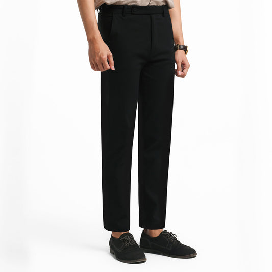 ORCA Celana Panjang Osric Refined Stretch Chino Pants, Black
