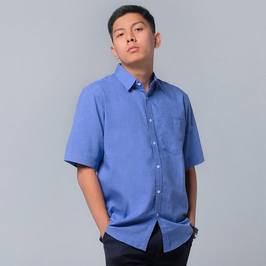 ORCA Kemeja Pendek Nifty Short Shirt Sleeved, Navy