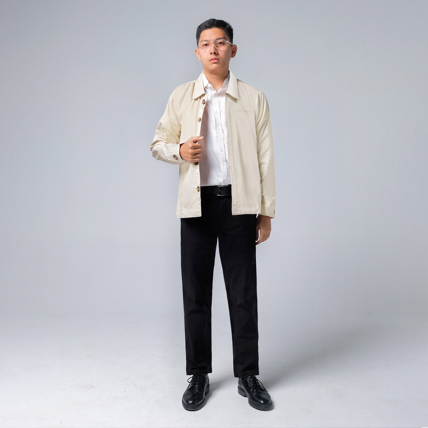 ORCA Jaket Kancing Ascot Light Jacket, Beige