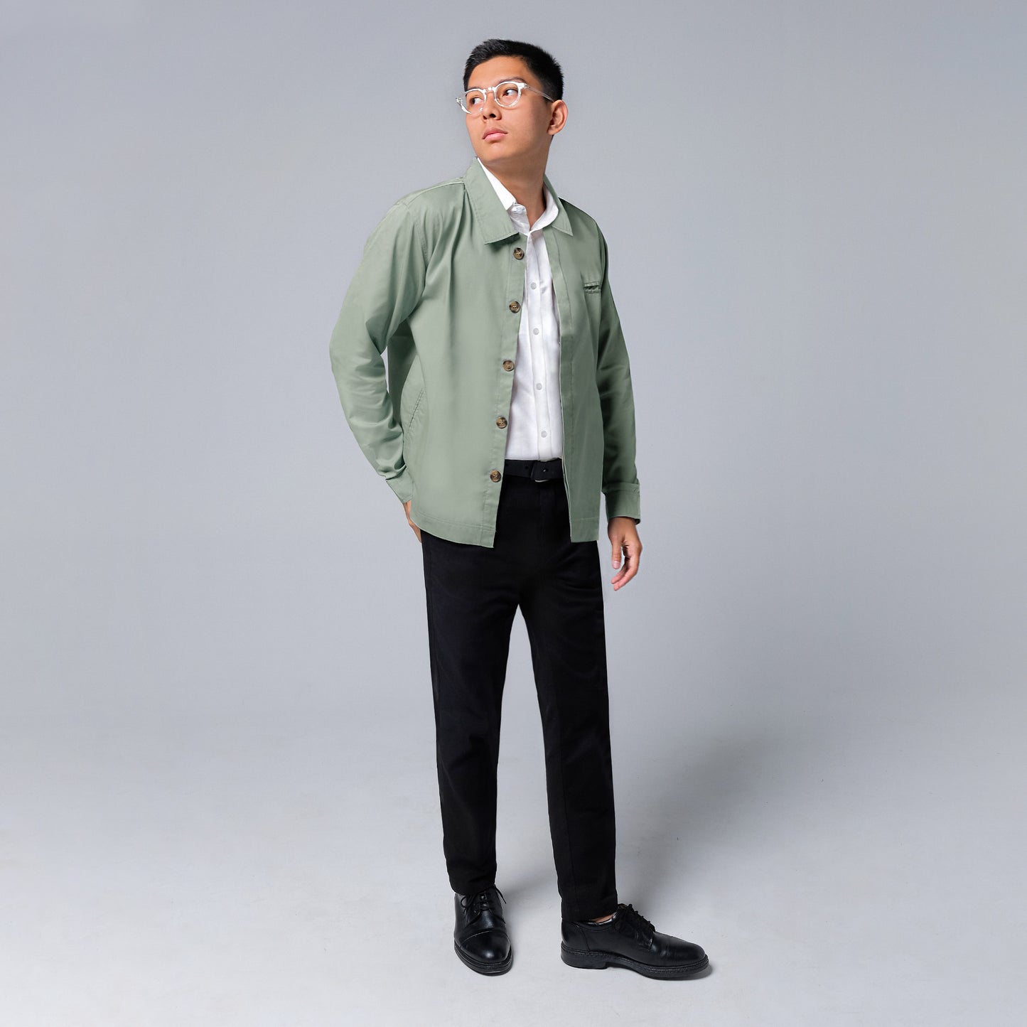 ORCA Jaket Kancing Ascot Light Jacket, Sage