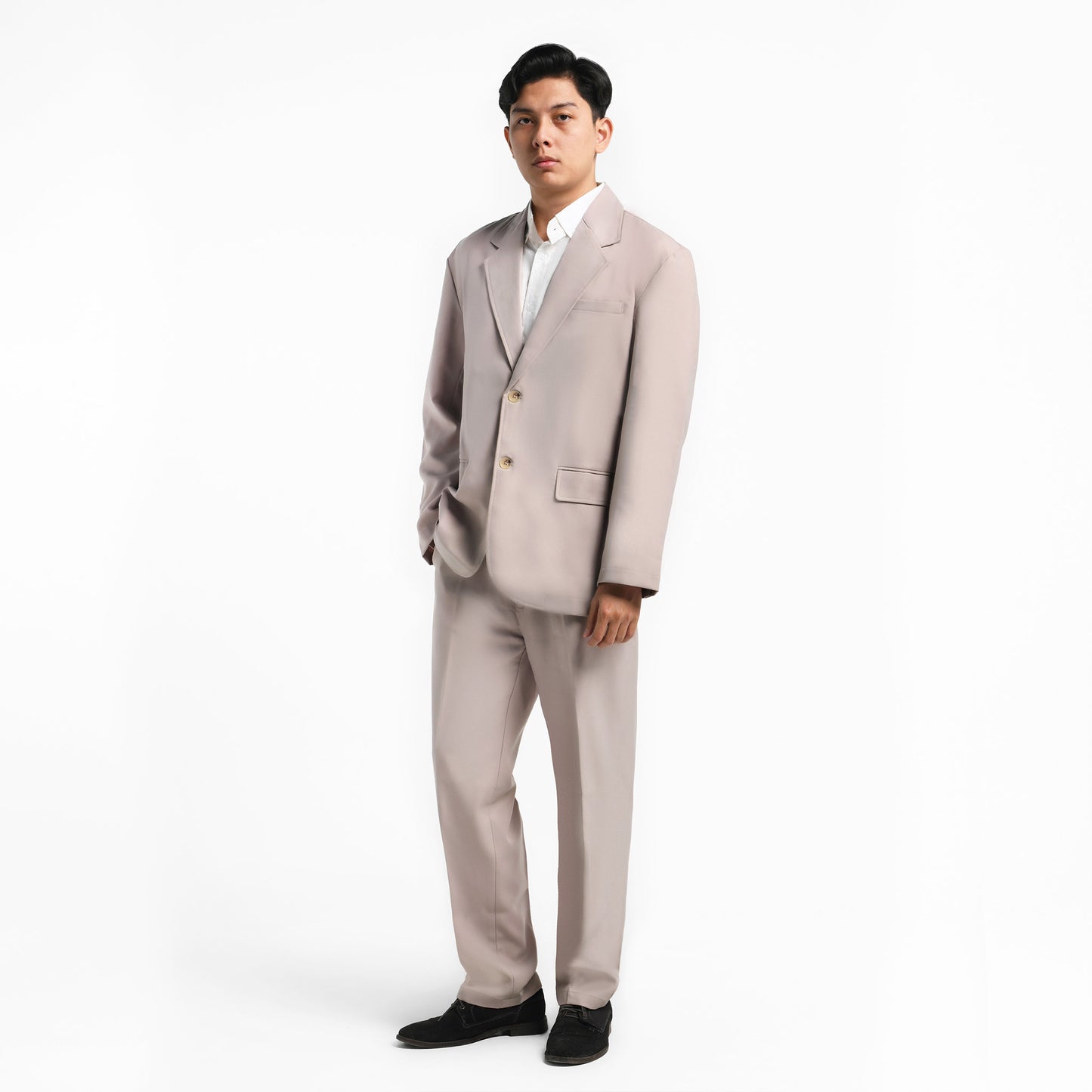 ORCA Celana Bahan Pria Brixton Soft Comfort Men Pants, Beige