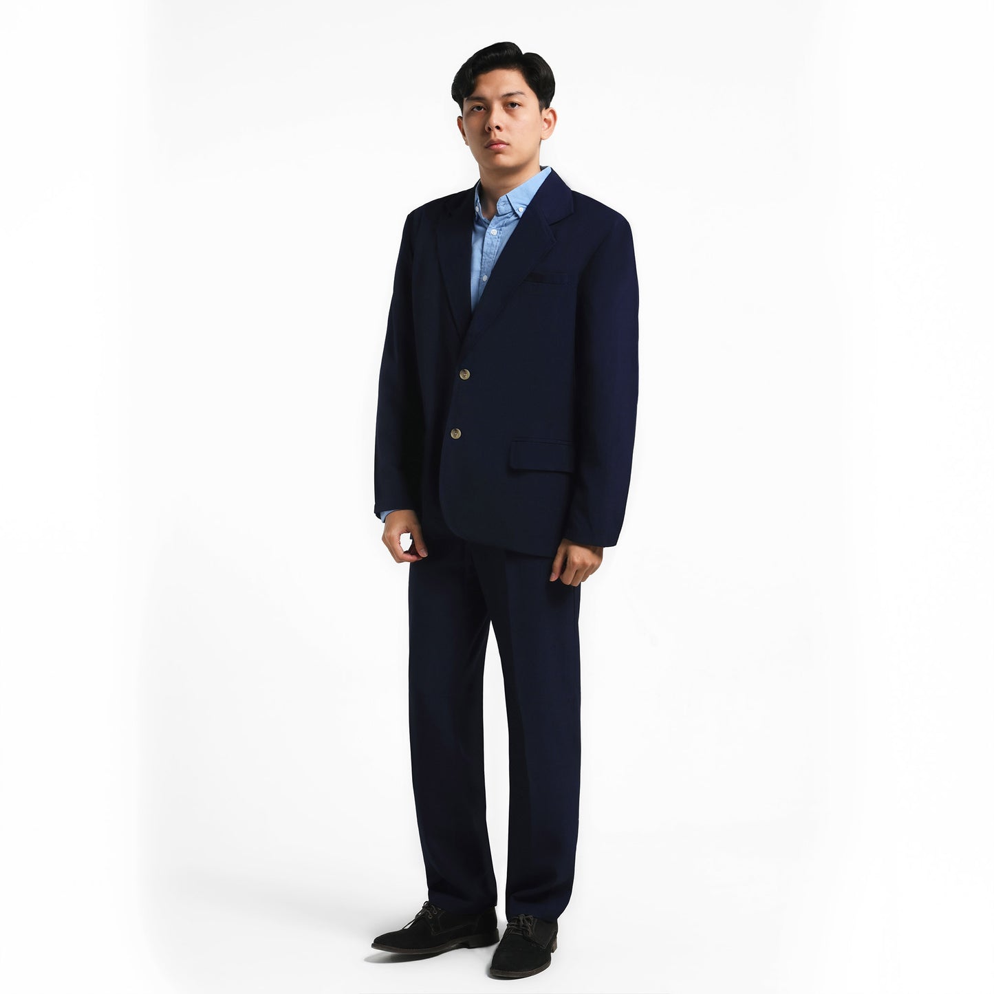 ORCA Jas Blazer Pria Beckett Soft Touch Men Blazer, Navy