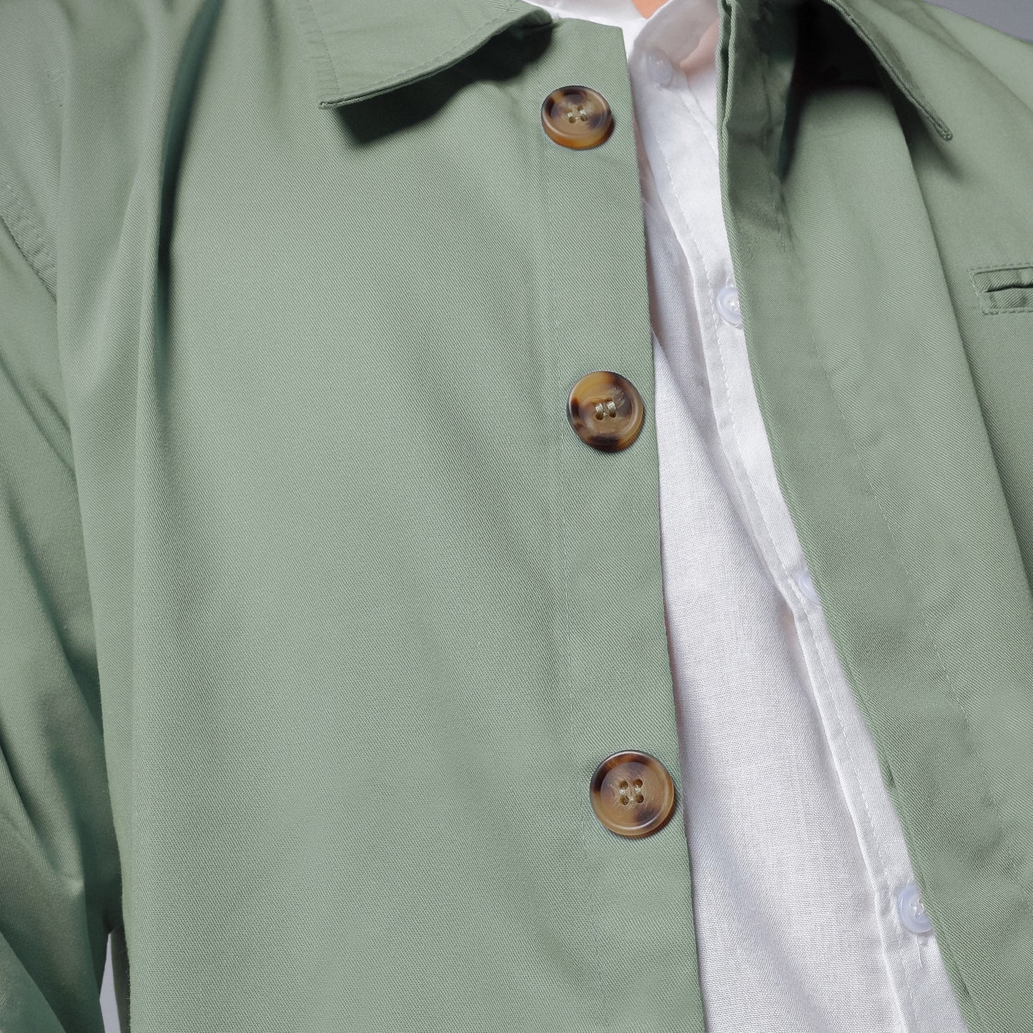 ORCA Jaket Kancing Ascot Light Jacket, Sage