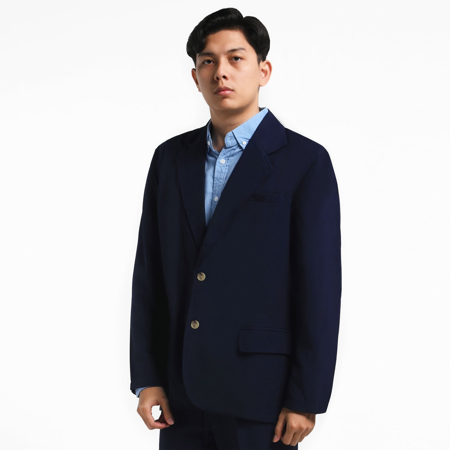 ORCA Jas Blazer Pria Beckett Soft Touch Men Blazer, Navy