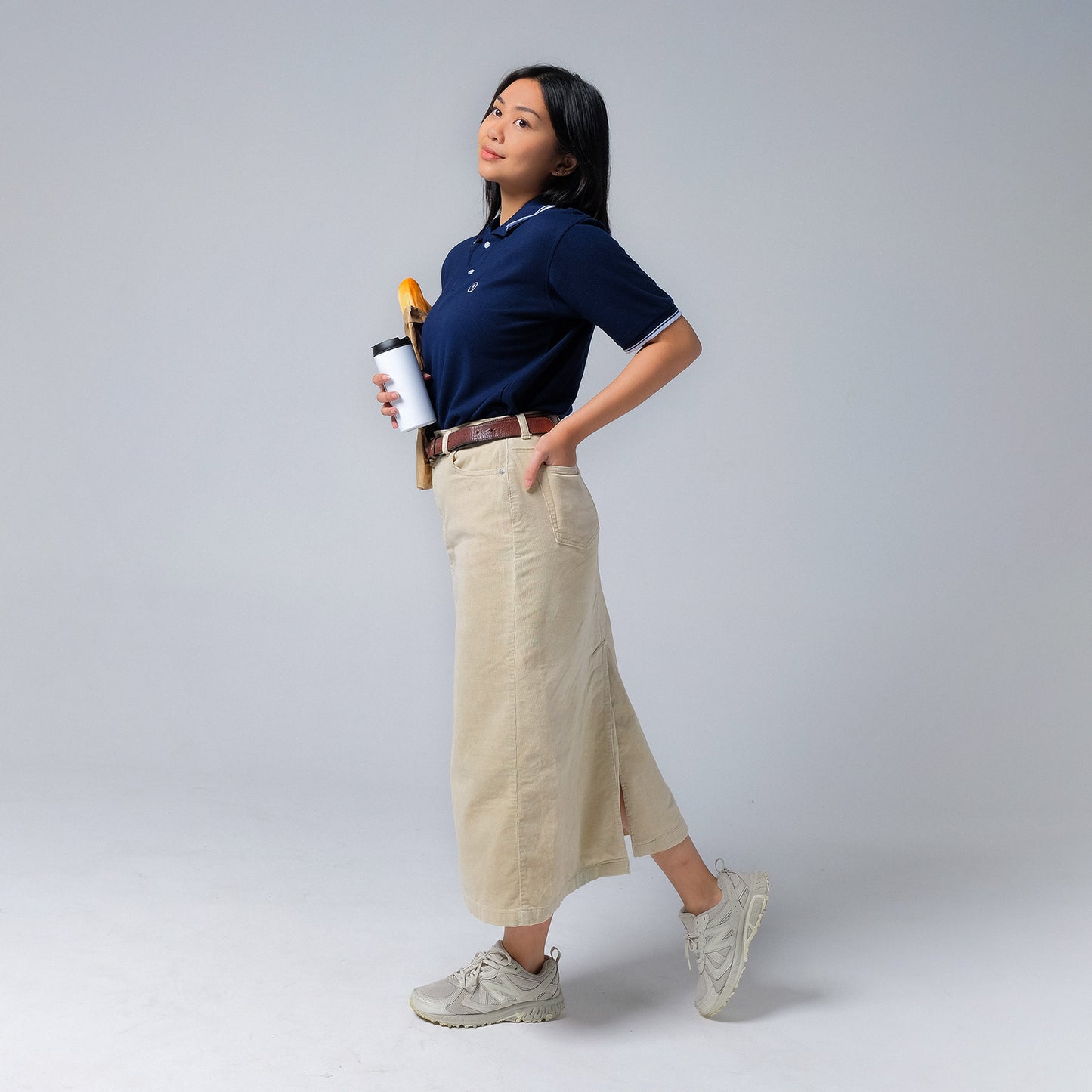 ORCA Semi Kemeja Posh Pique Polo, Navy