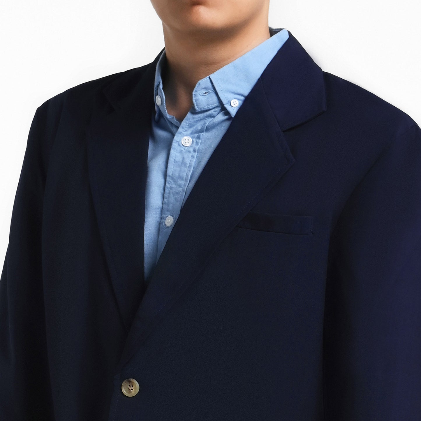 ORCA Jas Blazer Pria Beckett Soft Touch Men Blazer, Navy