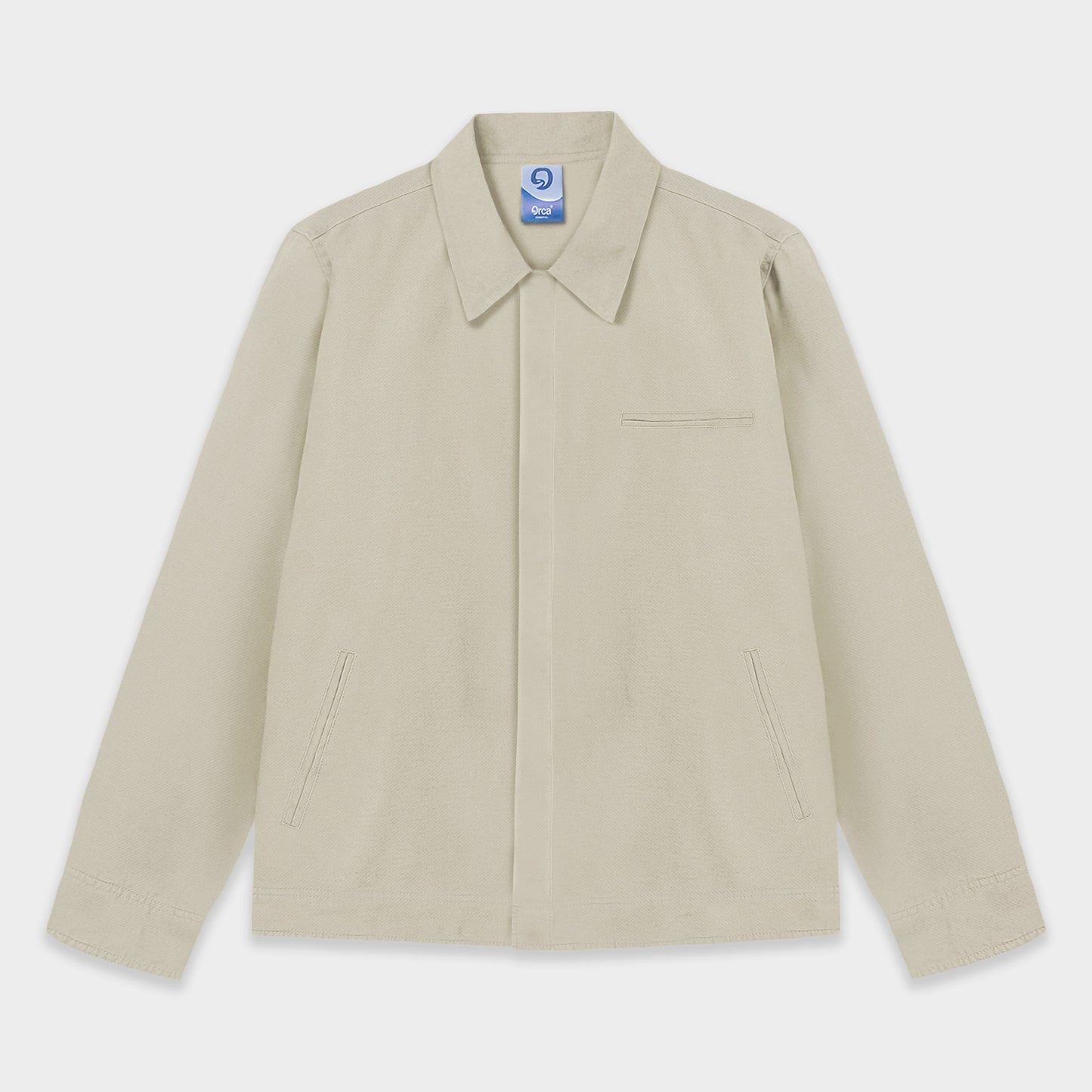 ORCA Jaket Kancing Ascot Light Jacket, Beige