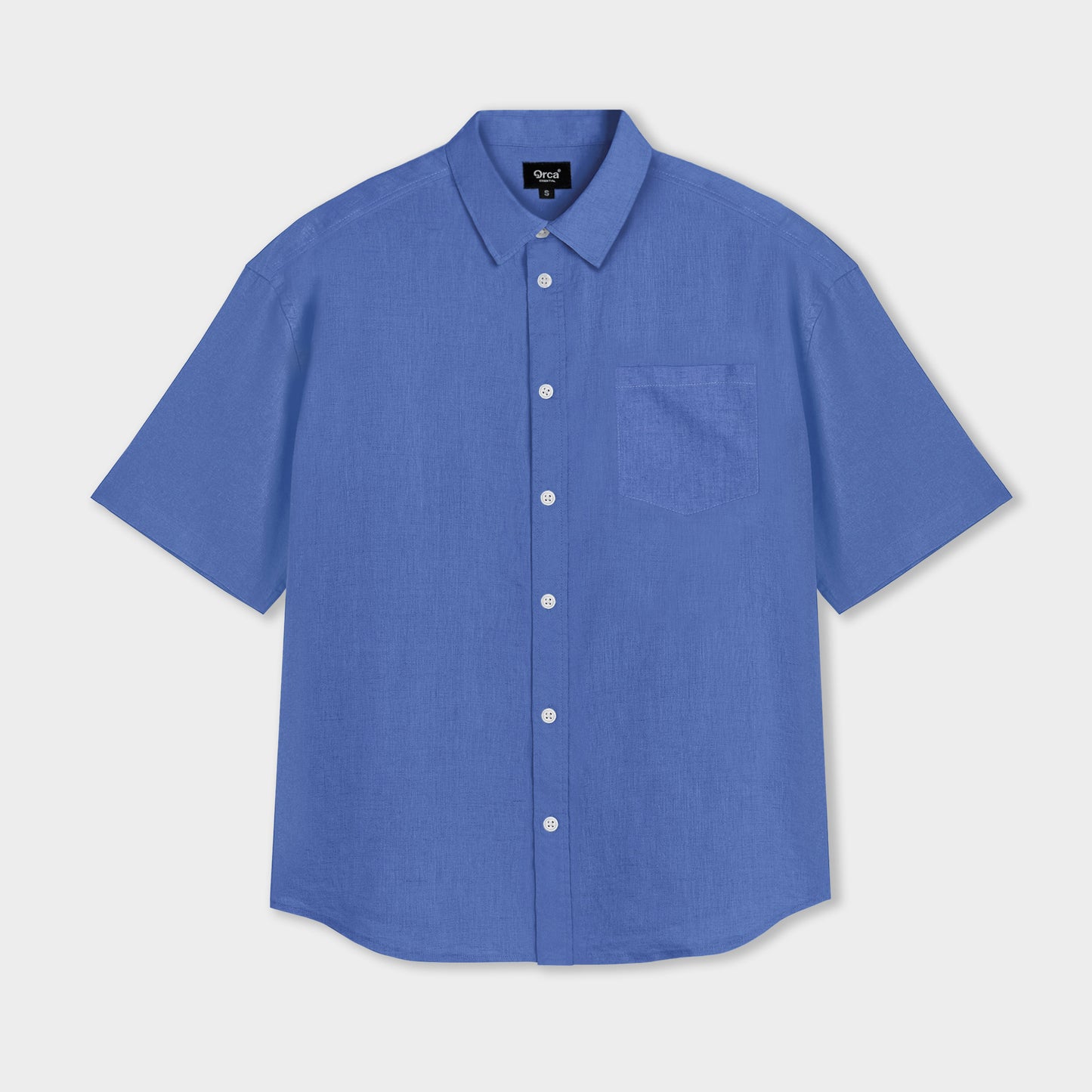 ORCA Kemeja Pendek Nifty Short Shirt Sleeved, Navy