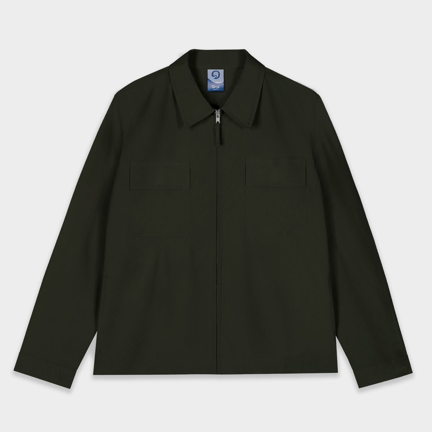 ORCA Outer Praktis Savile Crinkle Outershirt, Olive