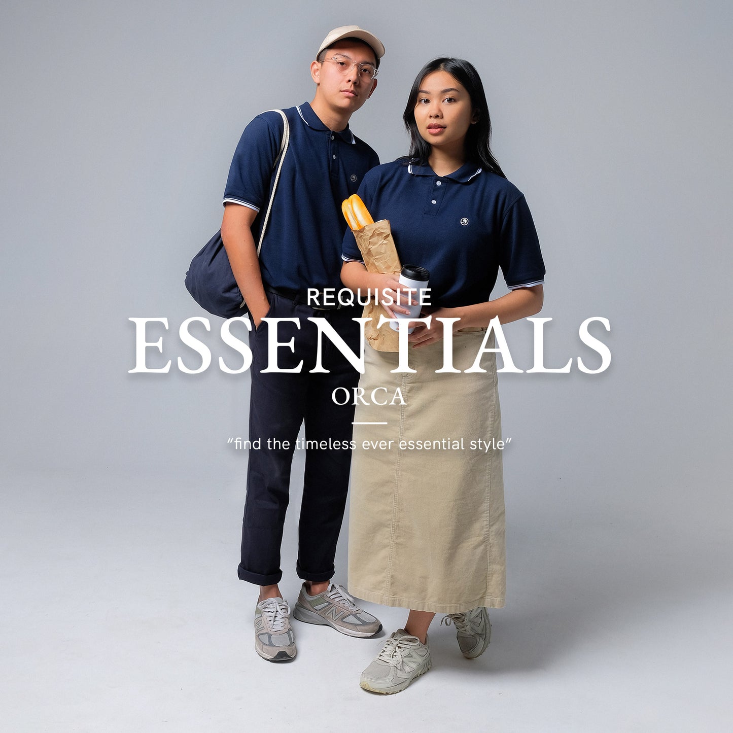 ORCA Semi Kemeja Posh Pique Polo, Navy