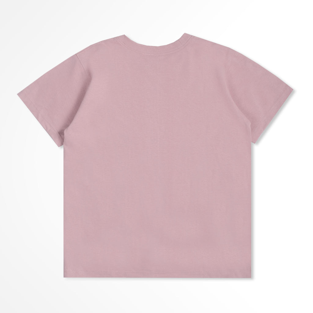 Oversized Short Tees Dusty Pink