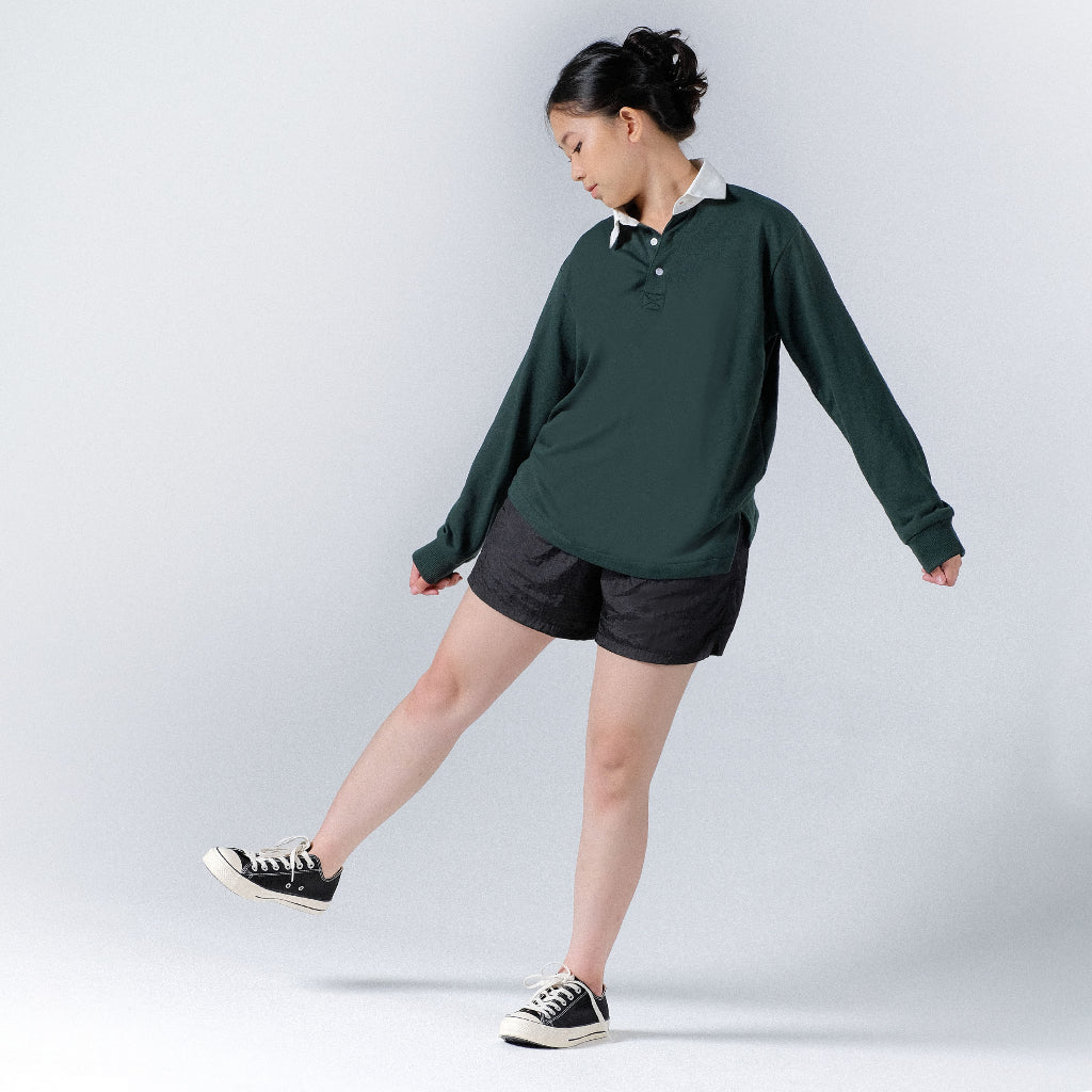 Rugby Polo Shirt Green