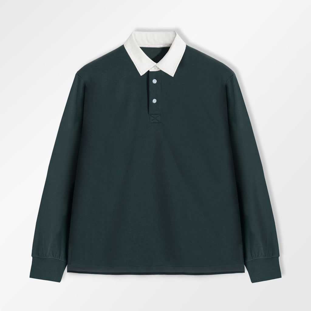 Rugby Polo Shirt Green