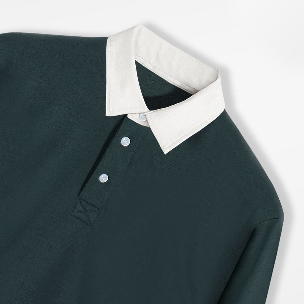 Rugby Polo Shirt Green