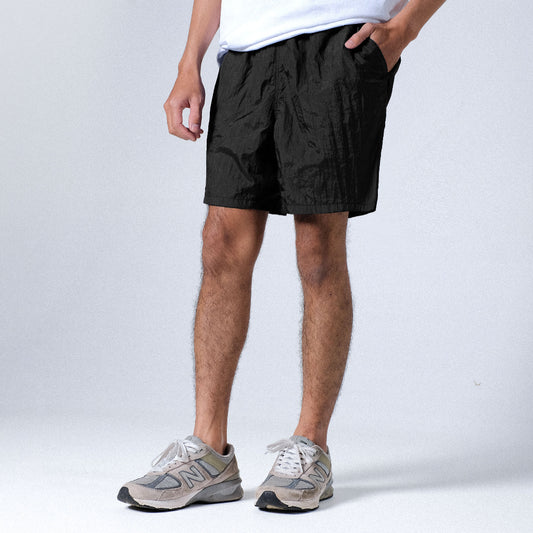 Boardshort Crinkle Pants Black