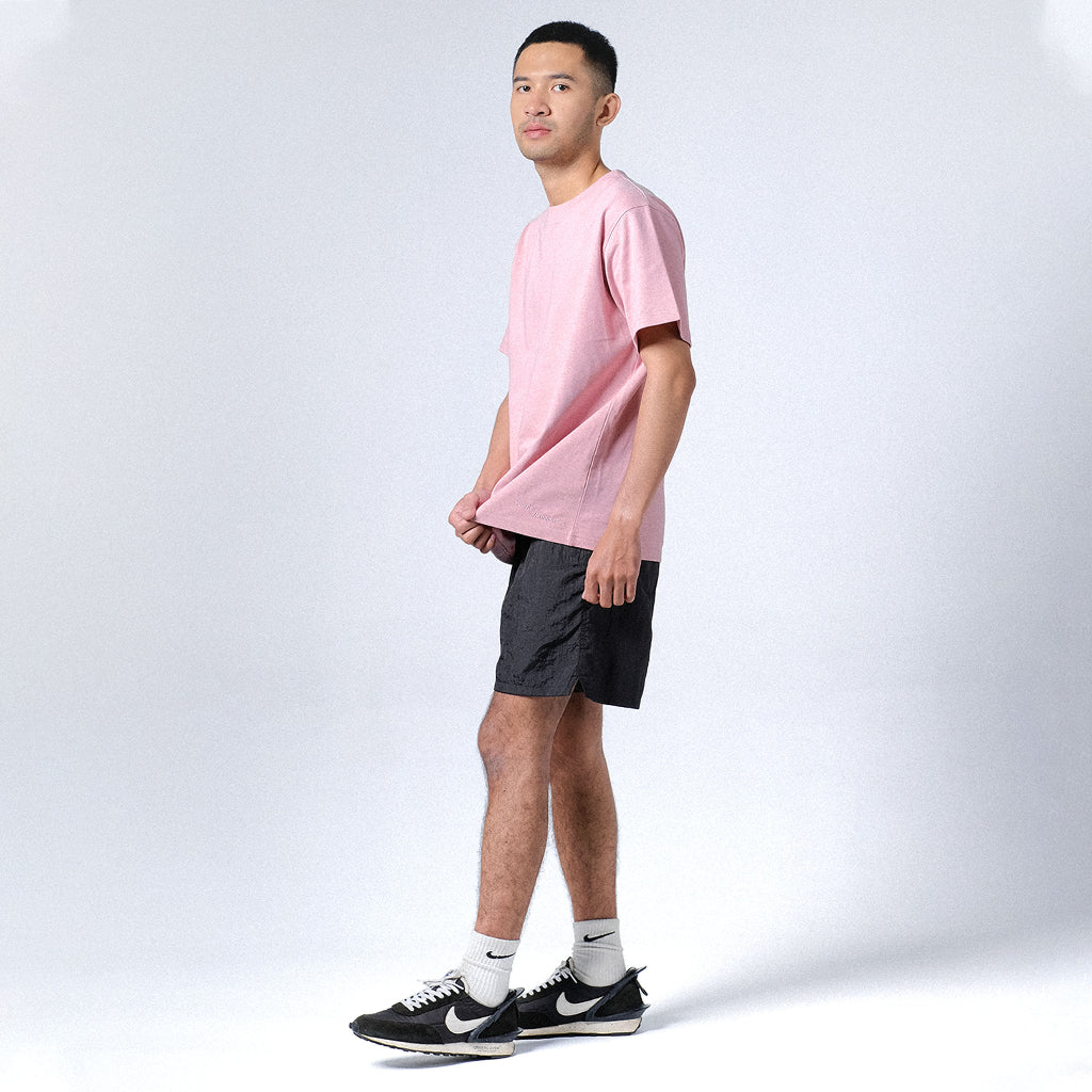 Oversized Short Tees Dusty Pink