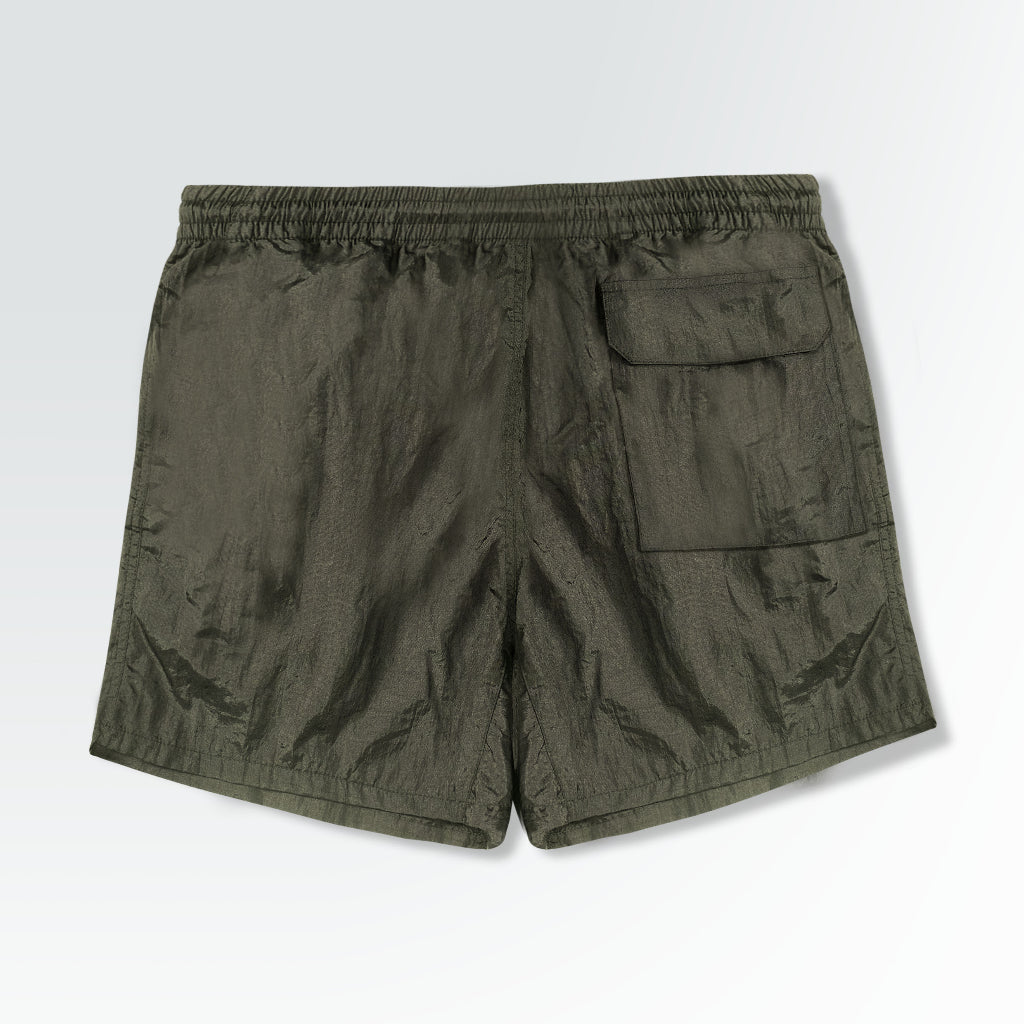 Boardshort Crinkle Pants Olive