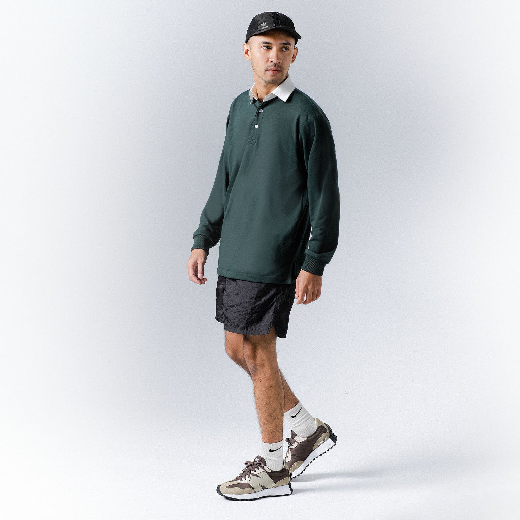 Rugby Polo Shirt Green