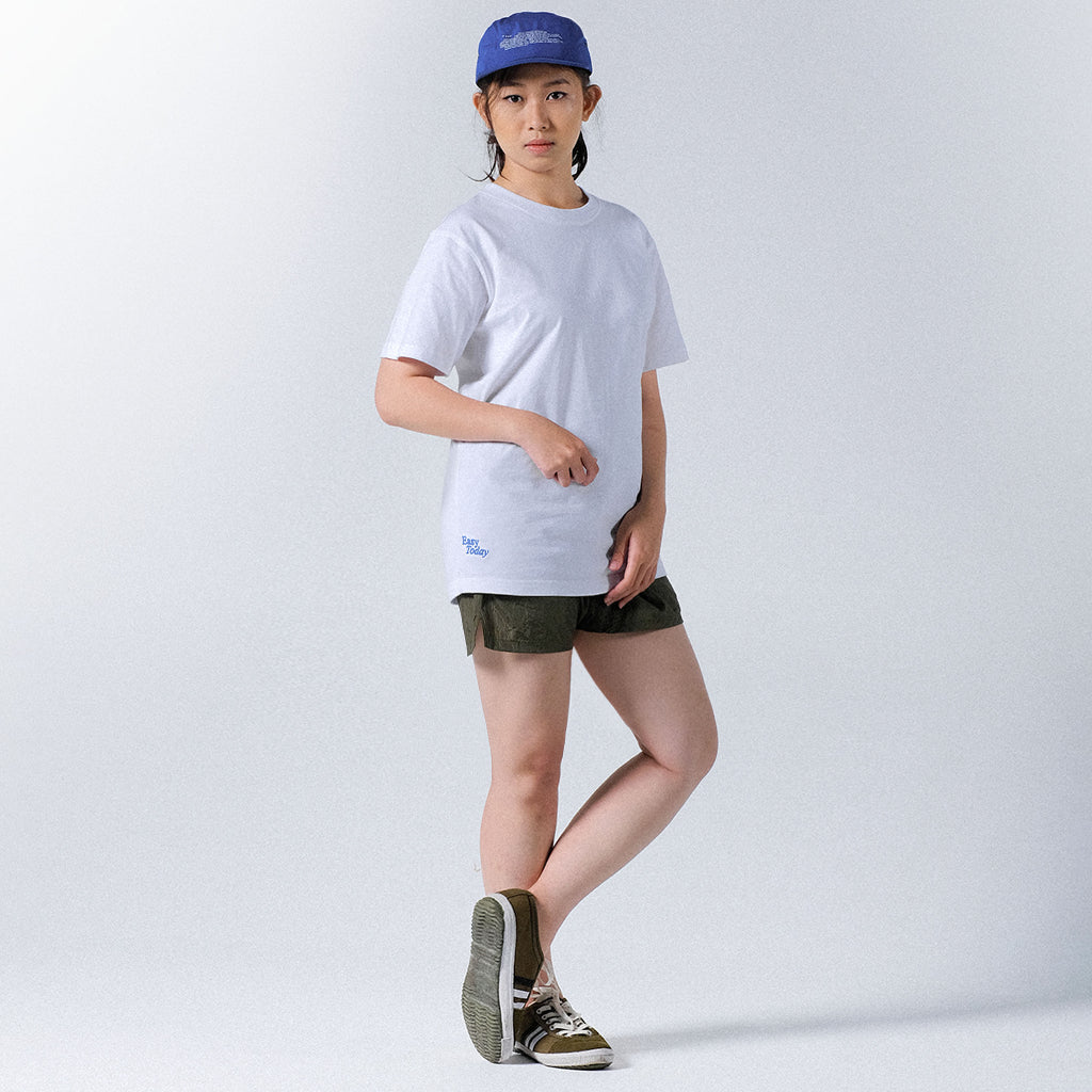 Oversized Short Tees White