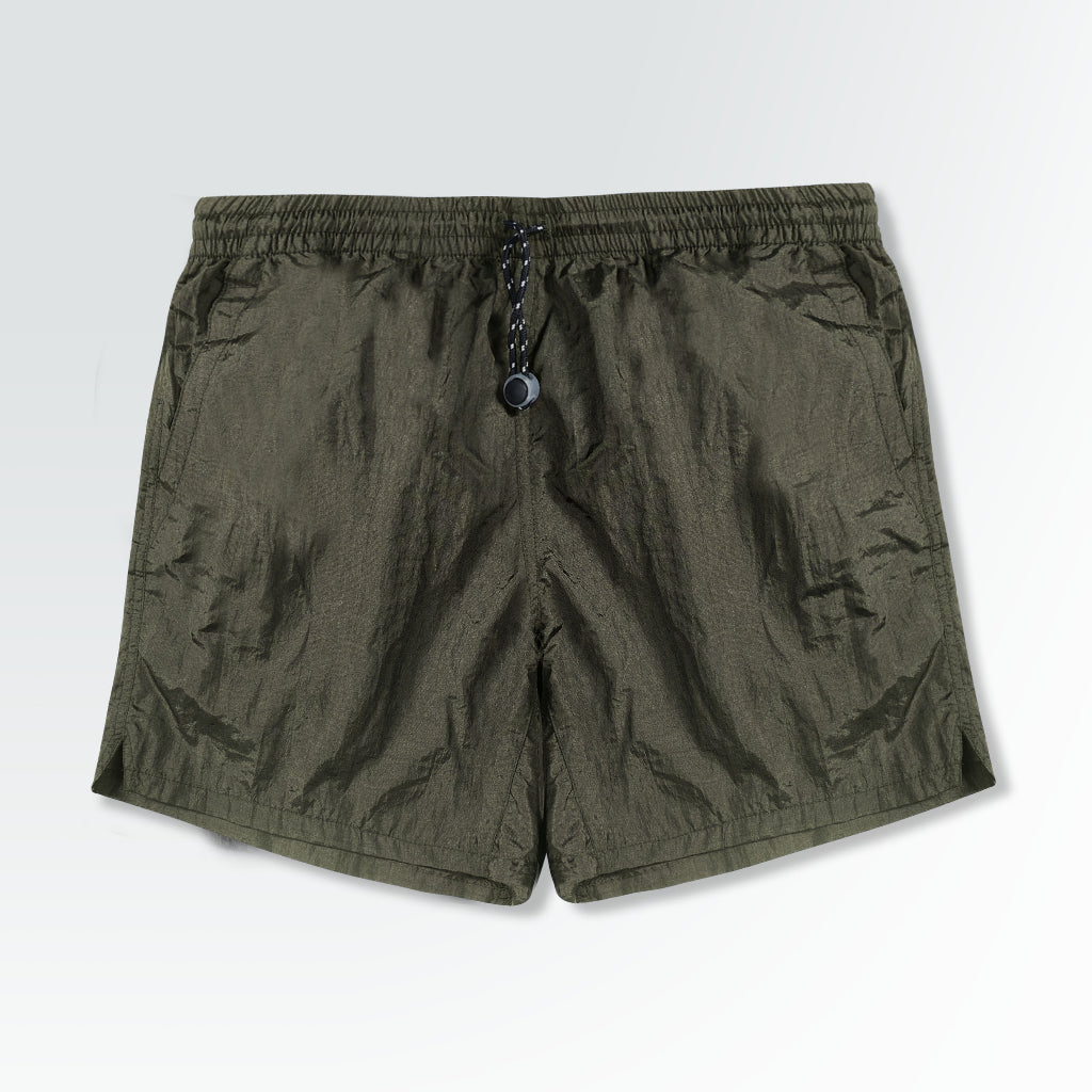 Boardshort Crinkle Pants Olive