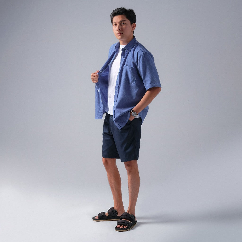 Opulent Regular Short Pants, Navy
