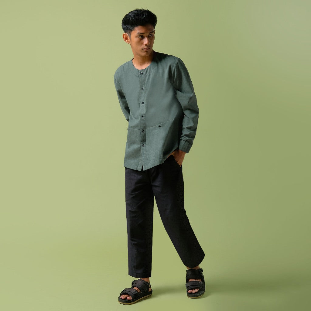 ORCA Kemeja Panjang Talha Versatile Shirt, Army