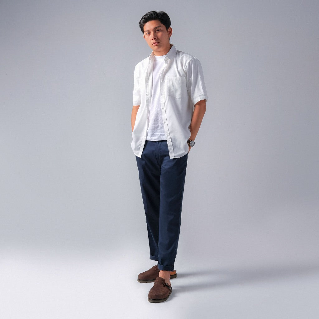 Grandeur Regular Long Pants, Navy