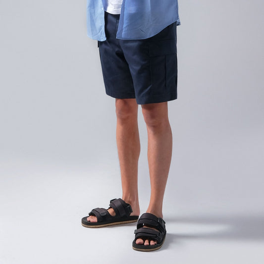 Serenum Regular Short Cargo Pants, Navy