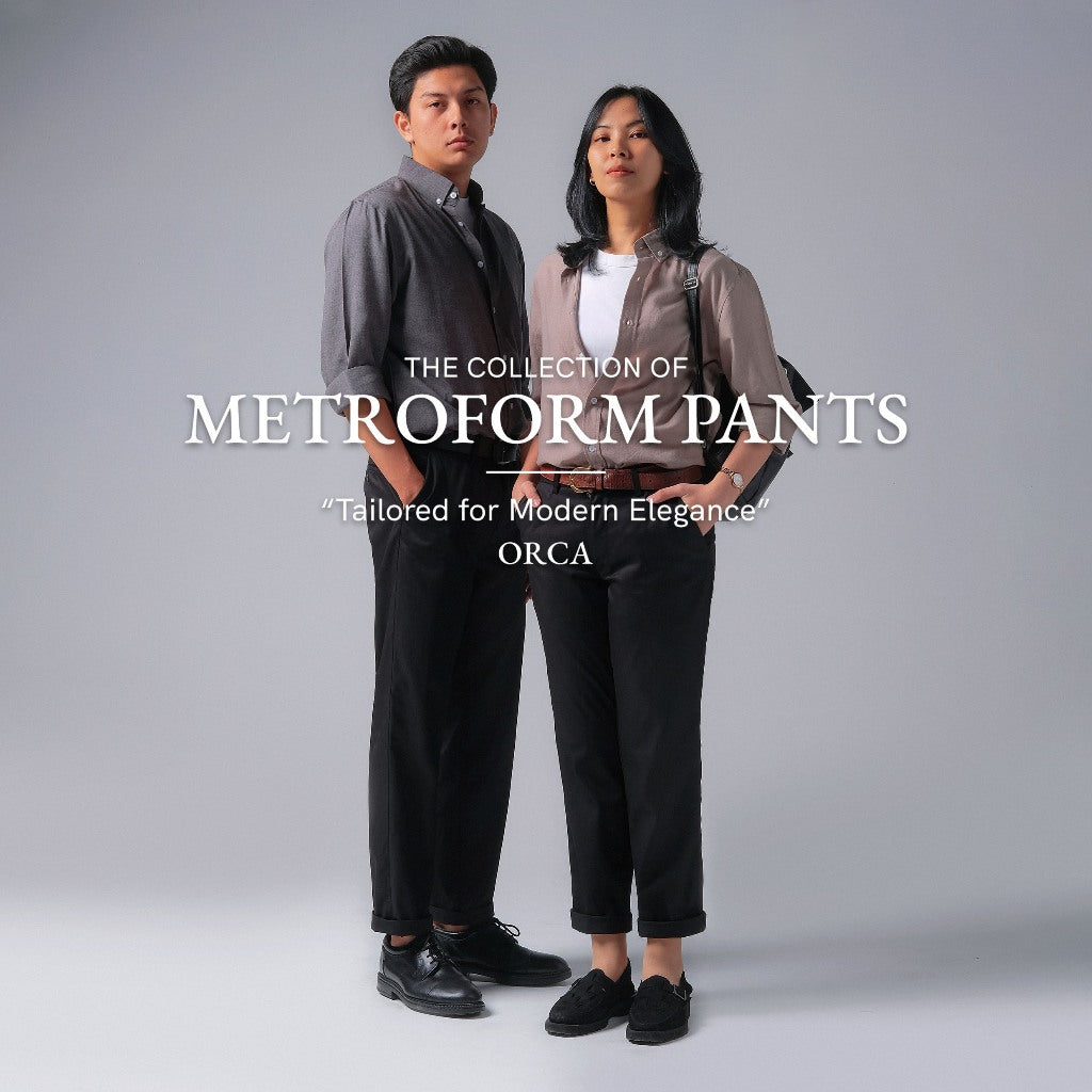 Grandeur Regular Long Pants, Black