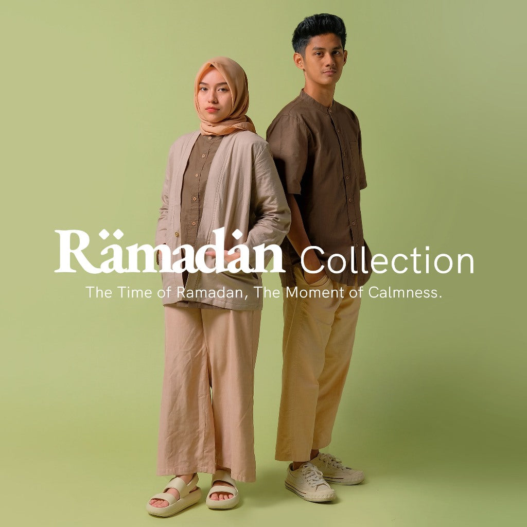 ORCA Kemeja Pendek Shams Short Shirt, Brown