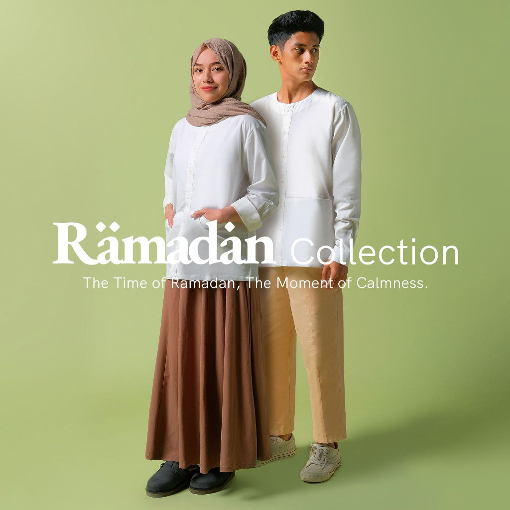 ORCA Kemeja Panjang Talha Versatile Shirt, White