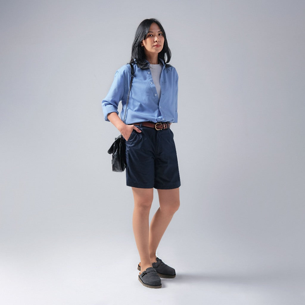 Opulent Regular Short Pants, Navy