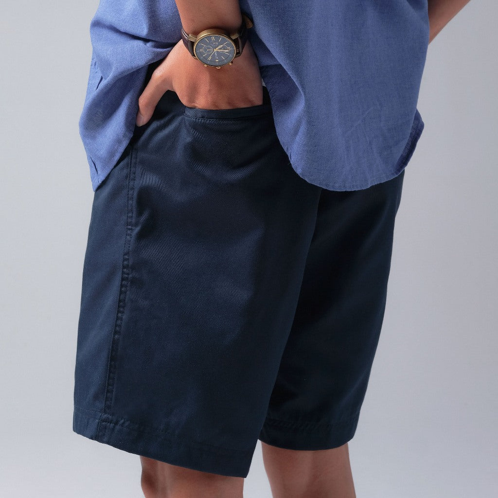 Opulent Regular Short Pants, Navy