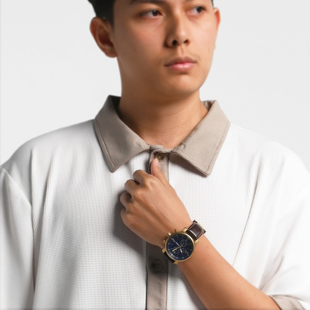 ORCA Kemeja Pendek Rileks Harper Leisure Shirt, Broken White