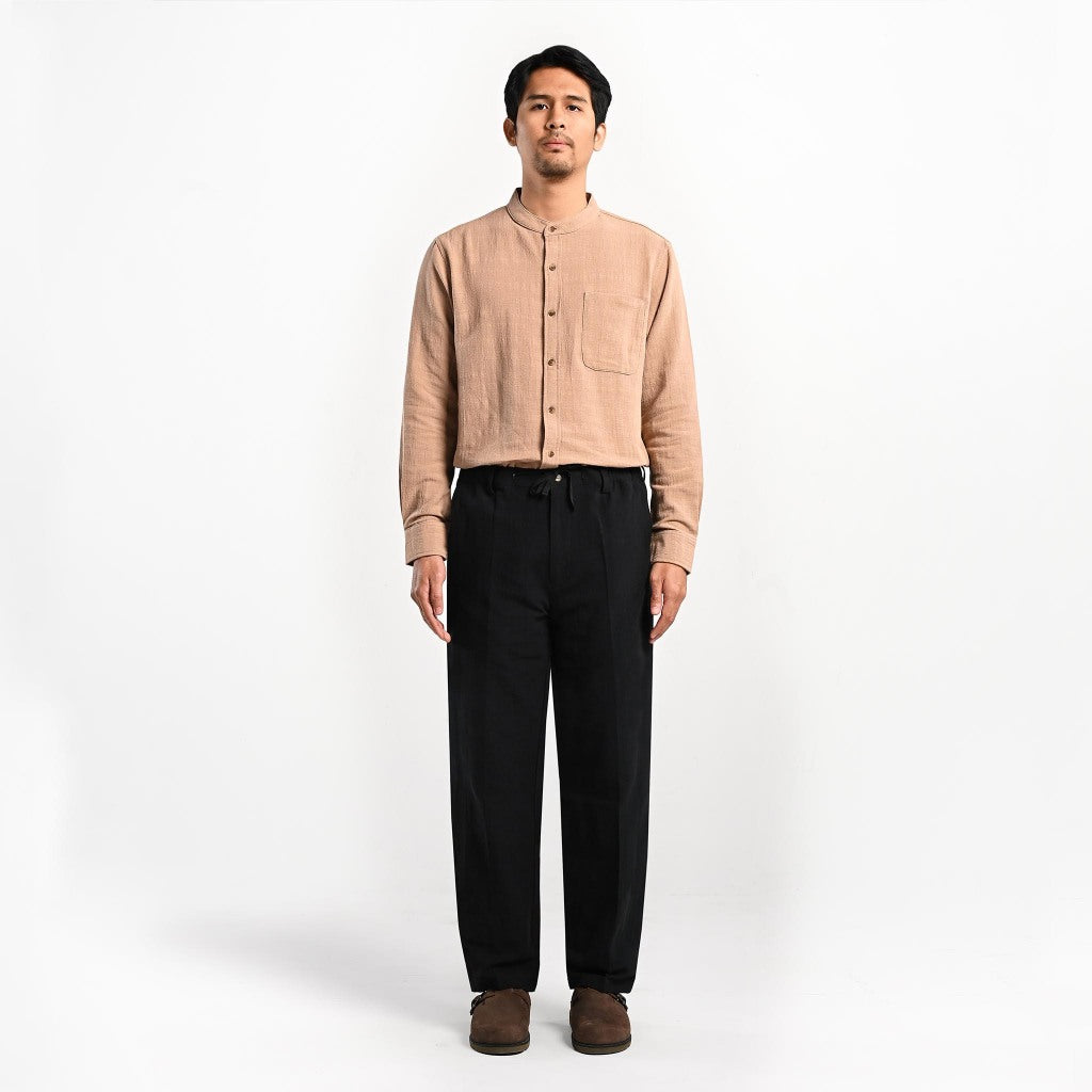 Lazhar Linen Pants Celana Panjang Linen Pria by ORCA