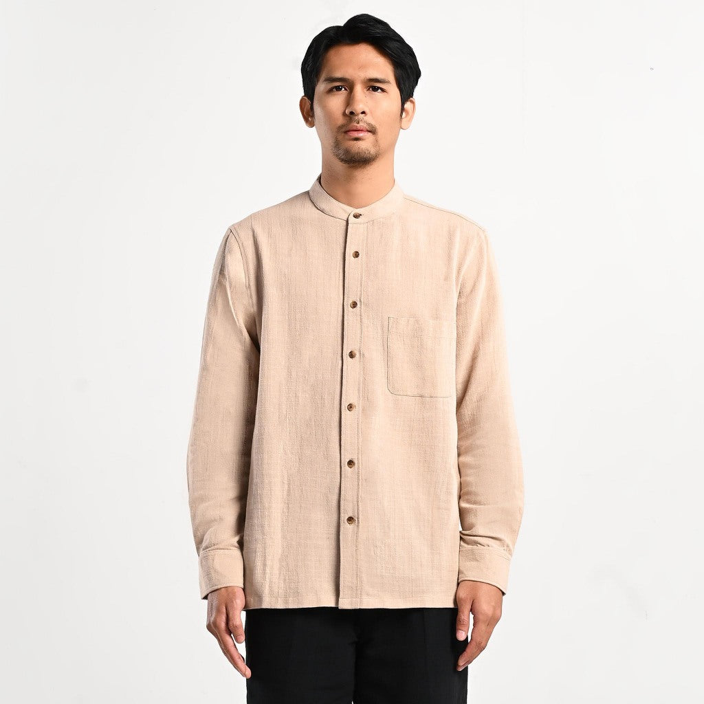 Harir Linen Long Shirt Kemeja Panjang Pria by ORCA