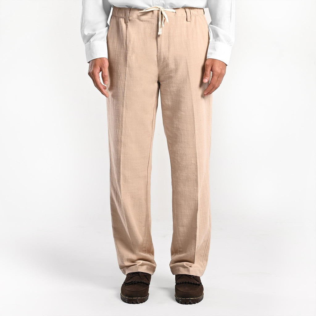 Lazhar Linen Pants Celana Panjang Linen Pria by ORCA