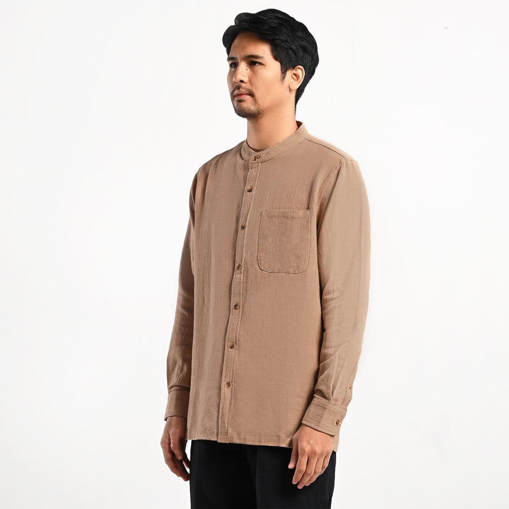 Harir Linen Long Shirt Kemeja Panjang Pria by ORCA