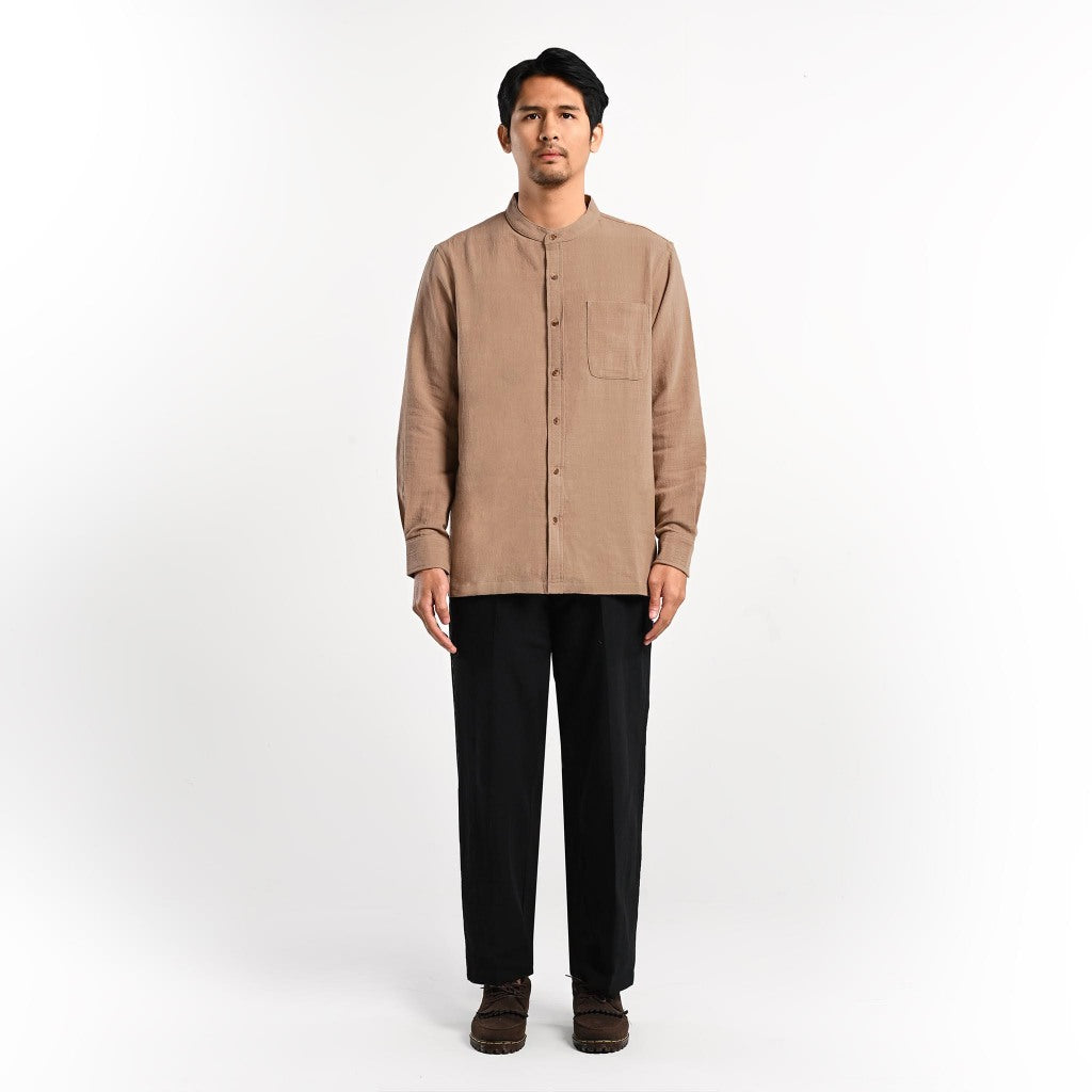 Harir Linen Long Shirt Kemeja Panjang Pria by ORCA