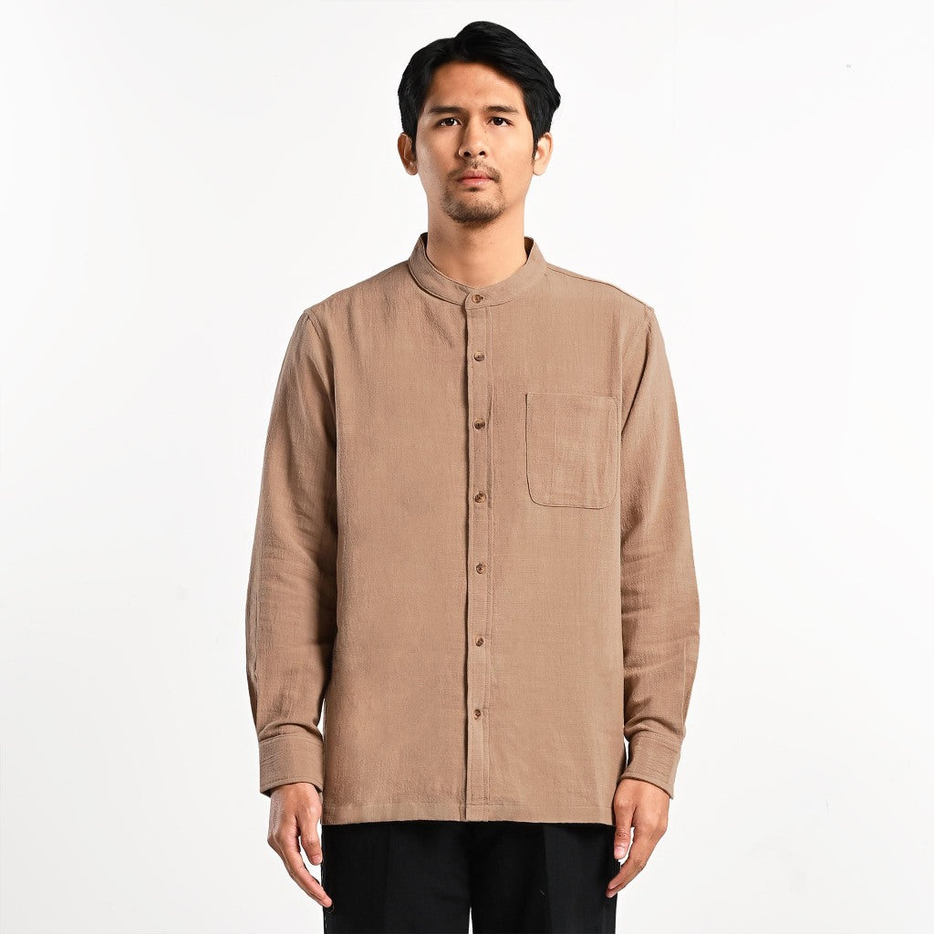 Harir Linen Long Shirt Kemeja Panjang Pria by ORCA