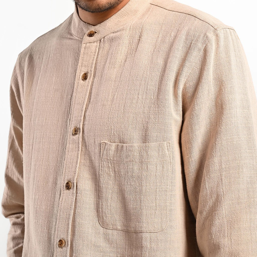 Harir Linen Long Shirt Kemeja Panjang Pria by ORCA