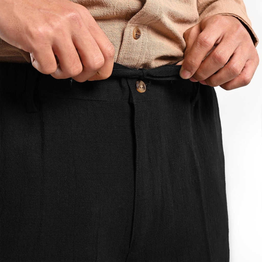 Lazhar Linen Pants Celana Panjang Linen Pria by ORCA