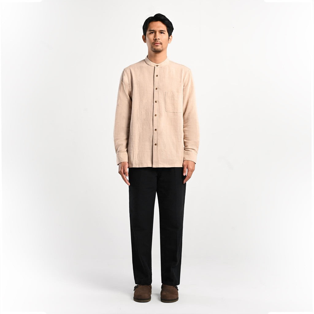 Harir Linen Long Shirt Kemeja Panjang Pria by ORCA