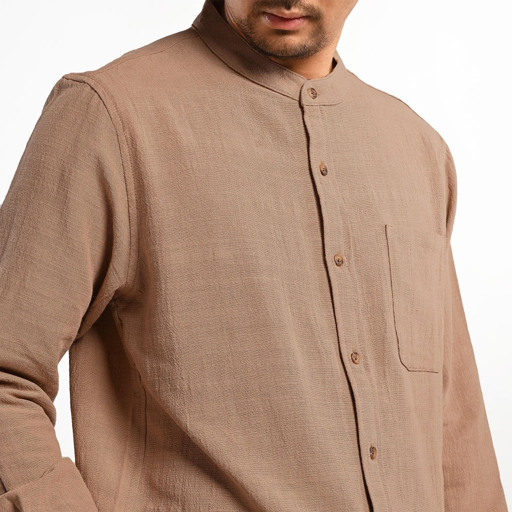 Harir Linen Long Shirt Kemeja Panjang Pria by ORCA