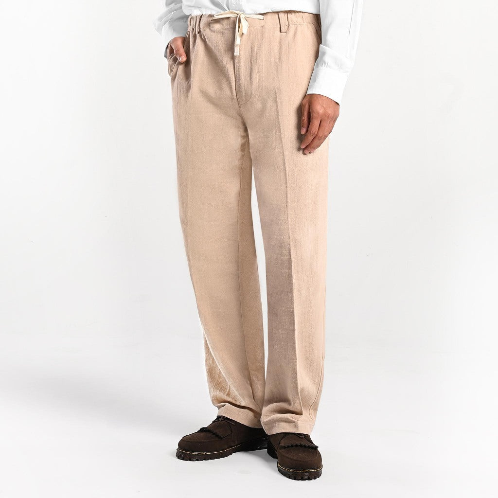 Lazhar Linen Pants Celana Panjang Linen Pria by ORCA